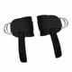 thumbnail image 2 of 2 piezas Máquina de cable Correas de tobillo Tobillo Correa de tobillo para el gimnasio Atrenamiento de glúteos Abductores de cadera Extensión de la Negro, 2 of 8
