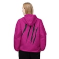 thumbnail image 4 of Effete Feline Claw Marks Scratch Windbreaker Jacket (AOP), 4 of 10