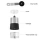 thumbnail image 5 of Molinillo de café manual con grosor ajustable | Molinillo portátil de manivela de acero inoxidable | Capacidad de 12 g para espresso, cafetera de filtro y prensa francesa | Compacto para viajes,, 5 of 7