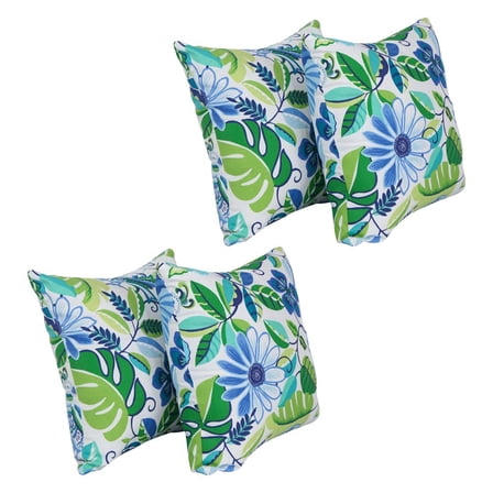 17-inch Square Polyester Outdoor Throw Pillows (Set of 4) 9910-S4-OD-228