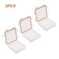 thumbnail image 4 of Waterproof Battery Storage Box Battery Holder Protective Case 4 Slot Transparent Strong Hard Case, 4 of 7