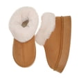 thumbnail image 5 of Women’s Winter House Slippers Fleece Lined Faux Fur Slip-On with Supportive Memory Foam Sole, 5 of 6