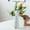 🔥 Green_Hot#4355, variant on Modern Green Plastic Vase for Home Decor, 9.8" Tall, Sturdy Decorative Flower Holder for Living Room, Dining Table, TV Cabinet, Suitable for Dry or Fresh Flowers, Elegant Housewarming Gift