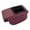Claret, variant on Ergonomic Car Console Cover Features Convenient Cup Holder & Secure Phone Mount Raised Car Center Console Lid for Travel