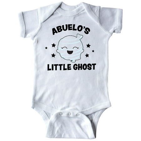 

Inktastic Cute Abuelo s Little Ghost with Stars Gift Baby Girl Bodysuit