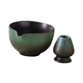 thumbnail image 4 of Luzkey Bol Matcha Japonais avec Fouet Rétro pour Table Fête à la Maison Vert, 4 of 8