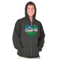 thumbnail image 5 of Nature Camping Hike Outdoor Adventure Zip Up Hoodie Men's Women's Brisco Brands S, 5 of 6
