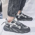 thumbnail image 5 of NOKIO Men's Running Shoes Lightweight Tennis Walking Shoes Comfortable Cushion Sneakers Breathable Athlet𝗂c Casual Shoes Versatile Durab𝗅e Anti-S𝗅ip Sport Shoes for Back to College, 5 of 9