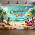 thumbnail image 6 of Colorful Design Christmas Beach Holiday Celebration Banner for Summer Party Family Gathering Event, 6 of 9