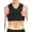Black, variant on Pukitry Neoprene Sauna Suit for Men Waist Trainer Vest Zipper Body Shaper Waist Trainer Cincher Compression Shapewear