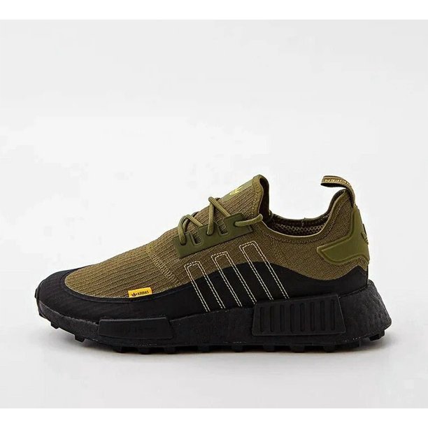 Ad-id-as Originals NMD R1 TR Trail Men's Boost Shoes Black Focus Olive Gold H05867