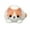 Orange, variant on Arts & Crafts Hamster Flocking Handmade Toys Stress Plaything Ideal for Birthday and Activities