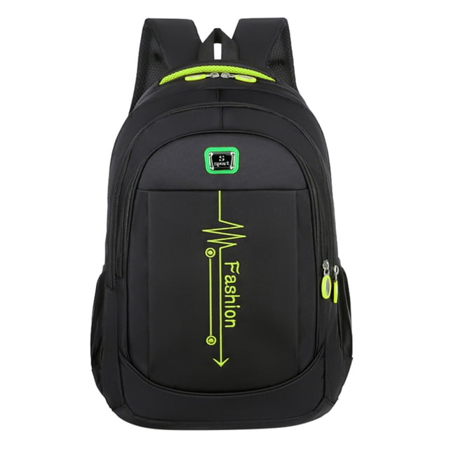 GPOECD Fashionable Practical Large Capacity Comfortable Student Backpack for Junior and High School School Backpack Green,One Size