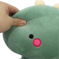 thumbnail image 3 of Cute Dinosaur Plush Toy Safe Soft Stuffed Animal Plush Toy Doll for Kids Girls Boys Birthday Gifts Green 35cm / 13.8in, 3 of 4