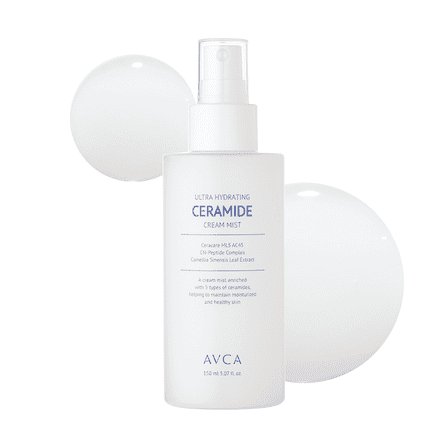 AVCA Ultra Hydrating Ceramide Cream Mist – Milky Face Mist with 5 Ceramides for Deep Moisture, Soothing & Dewy Glow, Lightweight Hydrating Facial Spray for All Skin Types (5.07 fl oz)