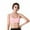 Pink, variant on Leutsin Wireless Tank Top Bra Woman Bras With String Quick Dry Shockproof Running Fitness Large Size Underwear