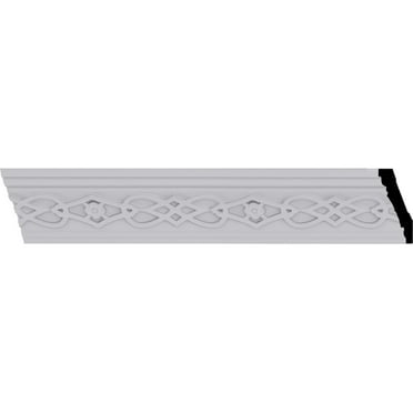 2 3/4"H x 1 5/8"P x 3 1/8"F x 94 1/2"L Loera Crown Moulding