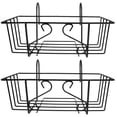 thumbnail image 2 of 2Pcs Balcony Hanging Planter Shelf Hanging Flower Pot Holder Railing Plant Hanger for Fence, 2 of 8