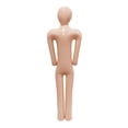 thumbnail image 3 of Maniquí de cuerpo inflable de tamaño completo, accesorio de cosplay, regalos, color piel, decoración de Halloween, muñeco inflable, cadáver para patio, 3 of 8