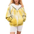 thumbnail image 6 of kaondbfi Hoodied Sweatshirts for Elegant Women Activewear Hooded Zip for Jacket Coat Printed Fall Sweatshirt Outwear with Pockets Womens Summer Fashion Sweat Shirts, 6 of 7