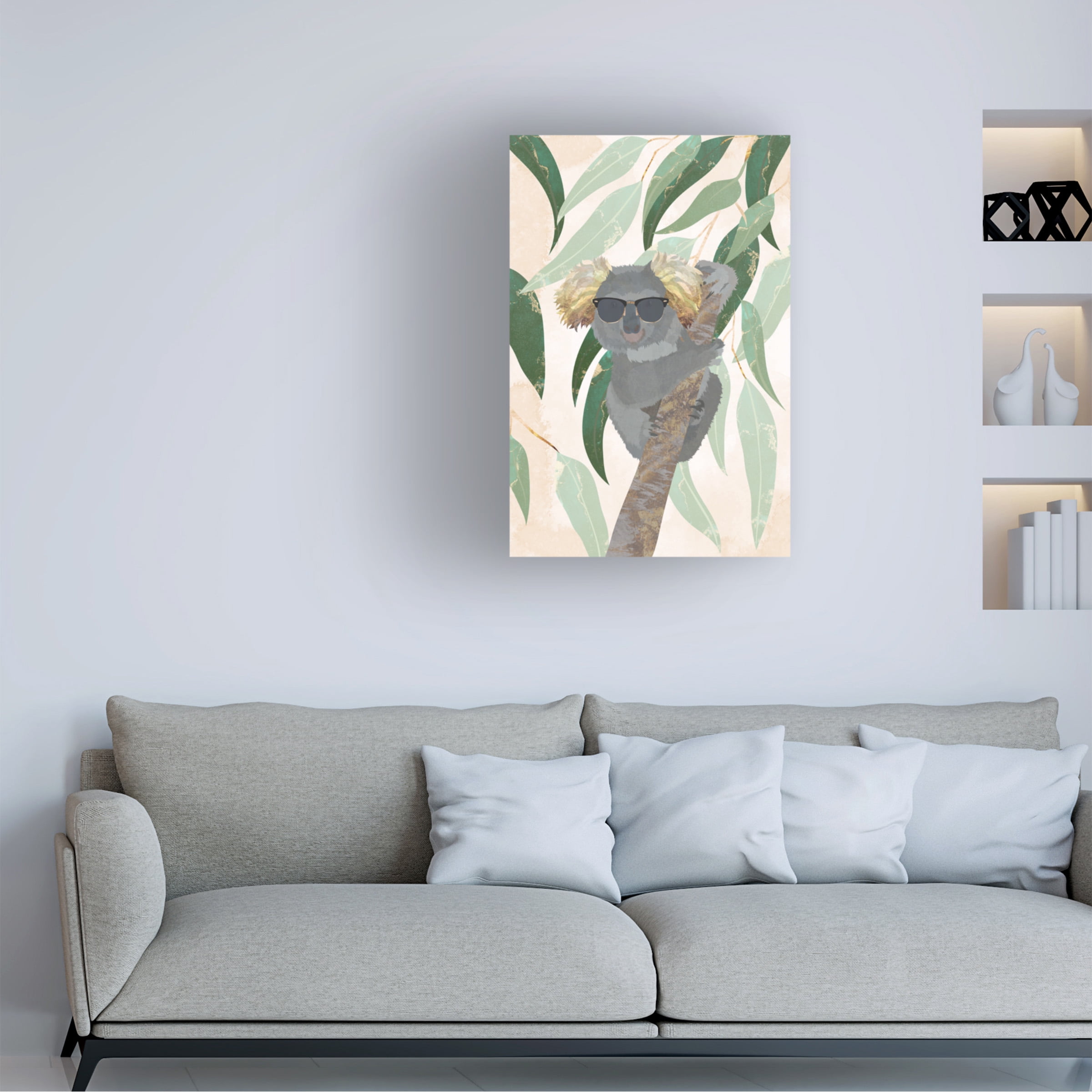 Sarah Manovski 'Cool Koala' Canvas Art