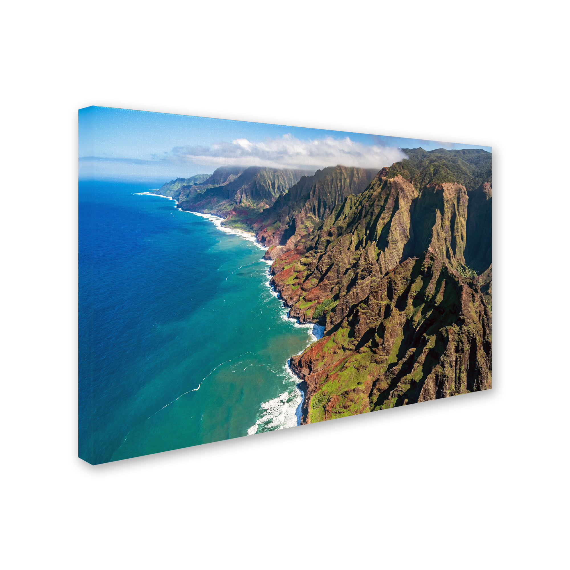Pierre Leclerc 'Napali Coast' Canvas Art 16 x 24