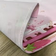 thumbnail image 5 of Ambesonne Pink Place Mats Set of 4, Strawberry Cake Balloons, Standard Size, Pink Tan Cream, 5 of 6