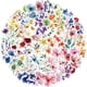 thumbnail image 1 of Paquete de pegatinas con tema floral, 50 unidades, PET transparente e impermeable, 1 of 2