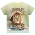 thumbnail image 2 of Always Be Yourself Unless Lion All Over Youth T Shirt, 2 of 2