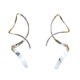 thumbnail image 1 of Pendientes de plata de ley 925 Yuxing en espiral colgantes para mujer, 1 of 5