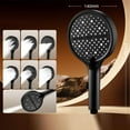 thumbnail image 6 of VogueV High-Pressure 7-Spray Handheld Shower Head, 10X5.5 Inch Anti-Clog Silicone Nozzles, Adjustable Rain & Massage Modes, Tool-Free Install, Bathroom Spa, 1 Shower Head, 6 of 9