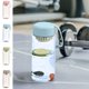 thumbnail image 1 of Botella de agua deportiva de 21,9 oz a prueba de fugas | Marcador de tiempo motivacional | Plástico esmerilado semitransparente portátil | Resistente para lavavajillas | Hidratación de fitness en, 1 of 6