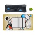 thumbnail image 4 of Cuphead Mugman Game Mouse Pad Extended Gaming No-sliped Large Desk Mat Stitched Edge Keyboard Mat Mousepad, 4 of 7