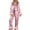 C-Pink328, variant on DHFJKG Womens Pajamas Set Fuzzy Trim Silk Satin Striped Loungewear Long Sleeve Turndown Collar Button Up Top Loose Fit Bottoms 2 Piece Sleepwear Comfort Homewear