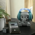 thumbnail image 5 of Baby Einstein Earl the Elephant Baby Sound Machine and Music Player, Included Music and Sounds, White Noise, Bluetooth, Stream Music, Multi-Color Night Light, Use Day and Night, Infant to Toddler, 5 of 5
