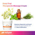 thumbnail image 3 of Sammons Preston Deep Prep Therapeutic Massage Cream, 1 Gallon, Non-Greasy Lotion for Massage Therapy, Professional-Grade Massage Cream with Essential Oils, Nut-Free Formula, Ideal for Deep Tissue Use, 3 of 7