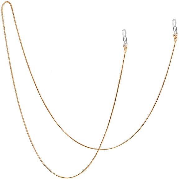 XIRQI Stainless Steel Eyeglass Holder Chain 80Cm Eyeglass Necklace Chain