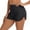 A-Black, variant on Women's Black High Waisted Swim Shorts Swim Board Shorts for Women Size Small