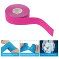 thumbnail image 4 of Uxcell 16.4ft x 1" Aerial Hoop Tape Athletic Tape Adhesive Non-Slip Tape Rose Red, 4 of 7