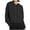 Black, variant on Women's Polka Pot Hoodies Long Sleeve Hood Sweatshirts Loose Fashion Sweater Casual Hoodie With Kangaroo Pocket (L, Black)