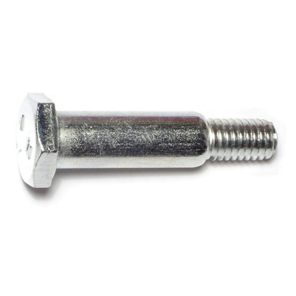 1/2"-16 x 1-3/8" Zinc Plated Steel Hex Head Axle Bolts SBHS-074 (6 pcs.)