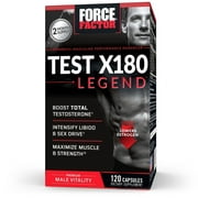 Force Factor Test X180 Legend Testosterone Booster (120 Count)