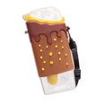 thumbnail image 2 of Advancent Botella de agua para helados para niños con pajita, adorable taza de plástico anticaída, antifugas, para acampar y viajar, tetera para bebidas Utensilios de cocina Chocolate Advancent HA009556-02B, 2 of 6