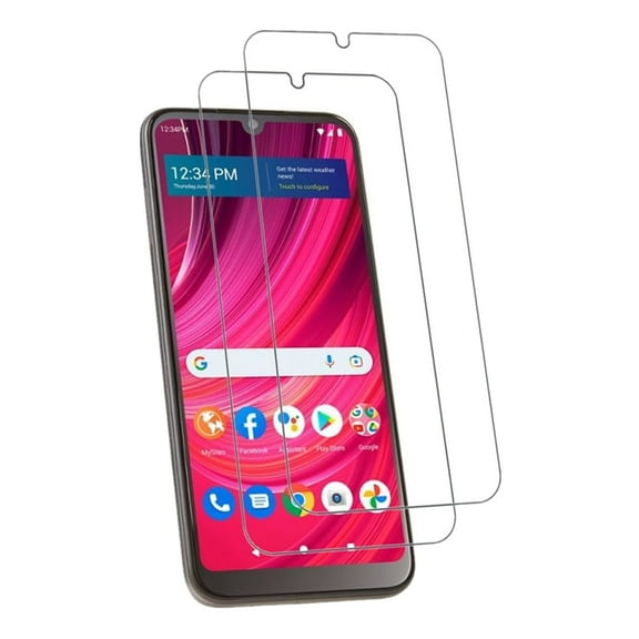 VIESUP Screen Protector for BLU VIEW 4 , 2-pack High Clear Anti-Scratch Tempered Glass Protective Protector for BLU VIEW 4