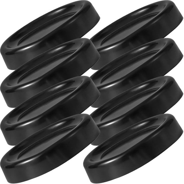 OUNONA 8Pcs PVC Anti Vibration Mat for Furniture Stabilizer and Washer Machine Leveling Easy to Clean
