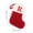 R, variant on Guanhe Knitted Christmas Stockings with 26 Letters, Soft Christmas Stockings Small Stockings Red Letter Stockings for Christmas Holiday Xmas Gift - 7.1x5.5in(C)