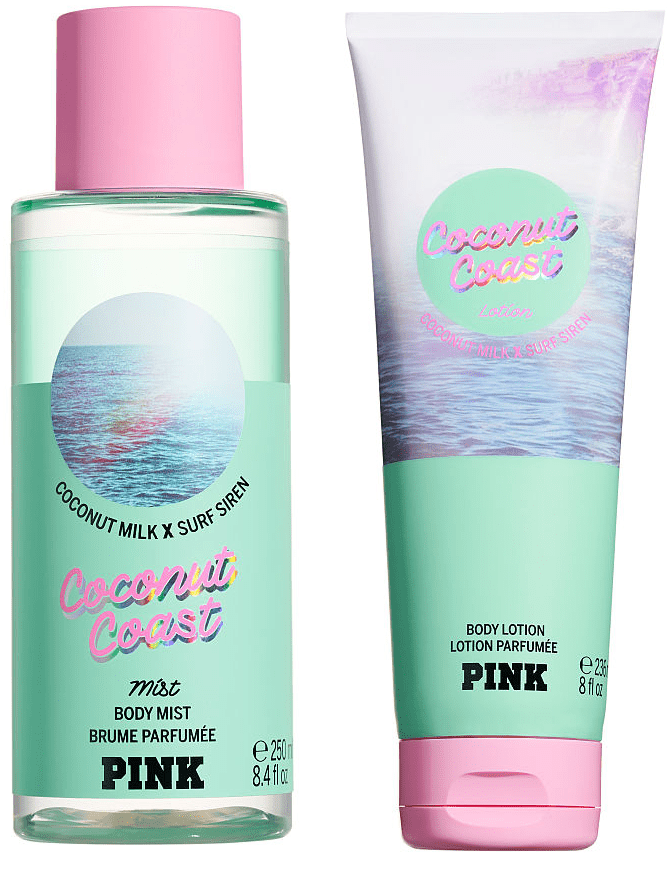pink body mist set
