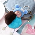 thumbnail image 4 of Llavero de peluche con forma de muñeca, accesorio para mochila escolar, colgante de poliéster, 4 of 6