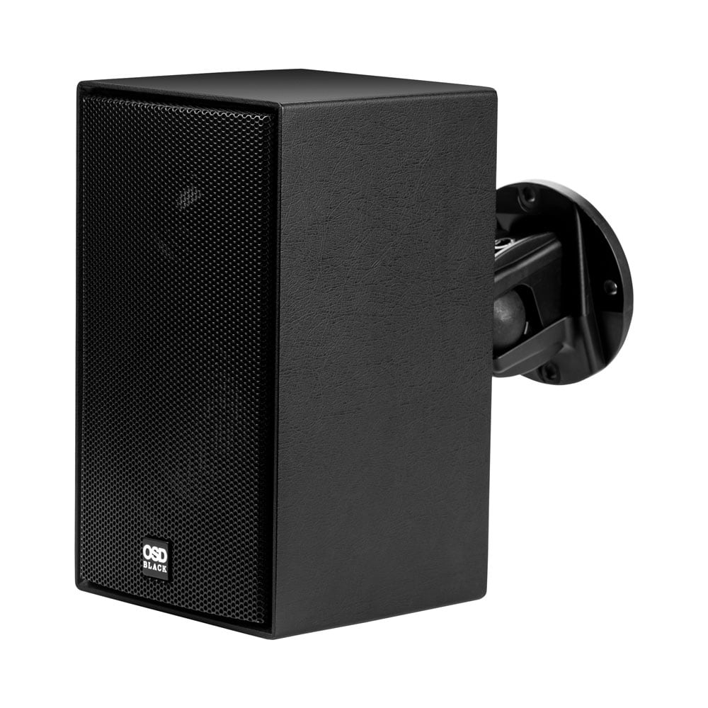 OSD Audio Nero MODQ2 3" Bookshelf Speaker Pair 100W, 3" Glass Fiber Woofer, 1" Silk Dome Tweeter