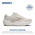 thumbnail image 2 of Zapatillas Brooks Ghost Max 3 Mujer Extra Anchas Talle 9.5, 2 of 6